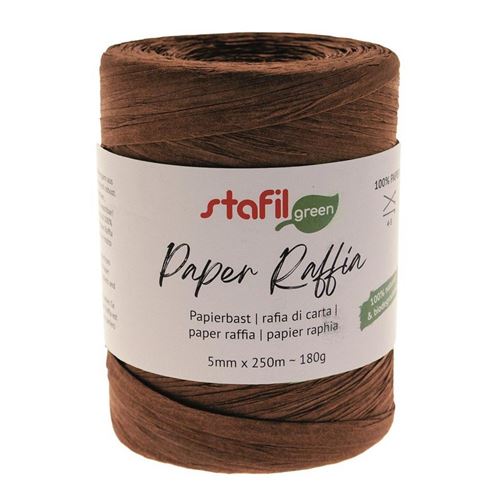 Paper Raffia Marrone