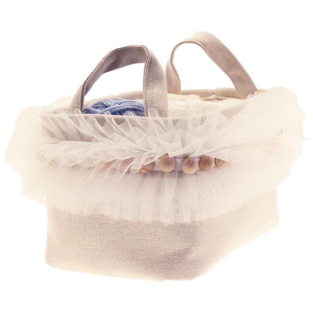 Passamaneria Tulle Bianco