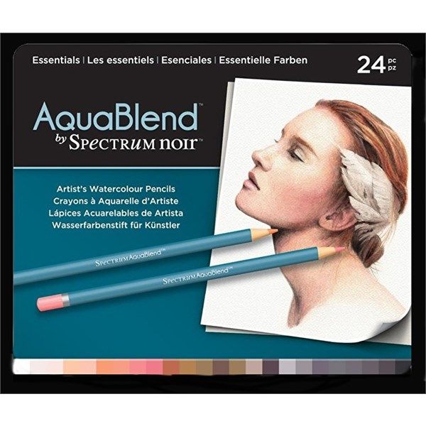 Matite acquerellabili AquaBlend Spectrum Noir linea Essenziale