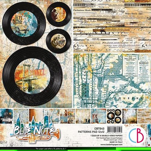 Patterns Pad Blue Note