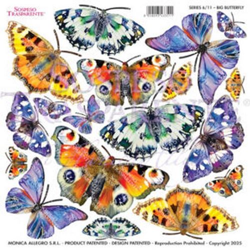 Pellicola Modellabile Big Butterfly Serie 6