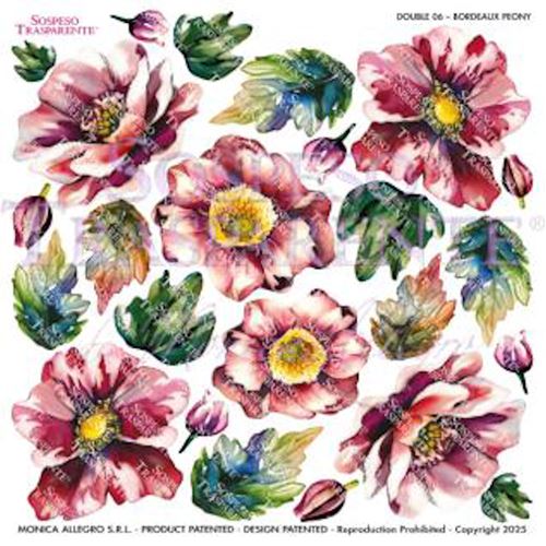 Pellicola Modellabile Double New Peony Boudeaux