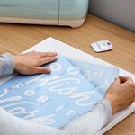 Pellicola per Stencil Estensibile Blu Traslucido per Cricut
