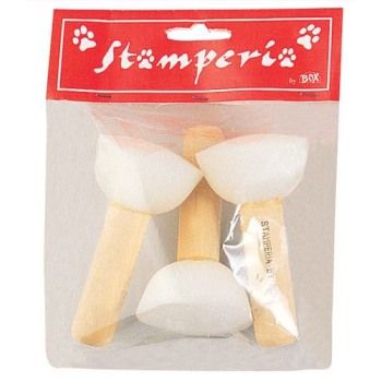 Pennelli spugna grandi confezione da 3