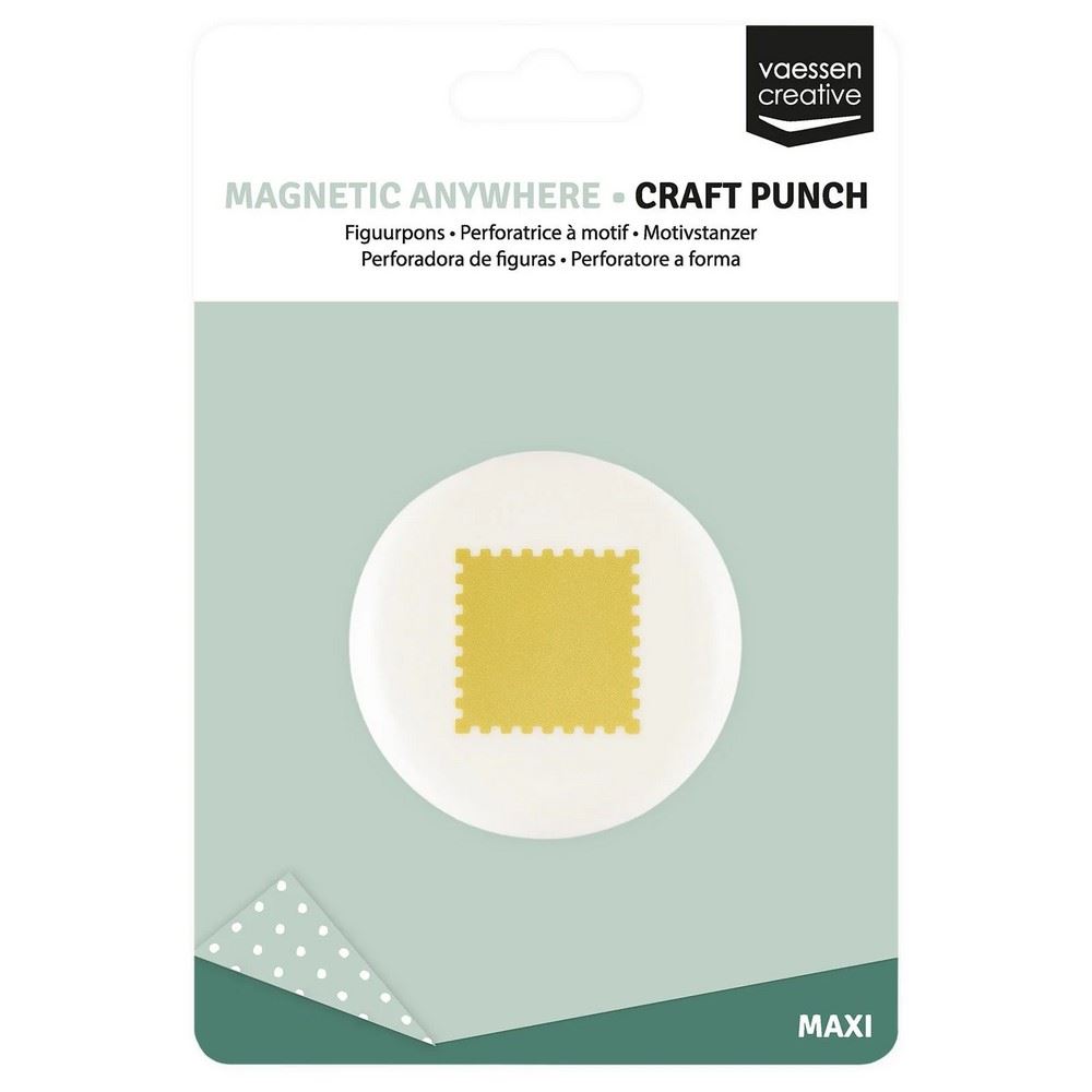 Perforatore Magnetico Anywhere Francobollo Quadrato