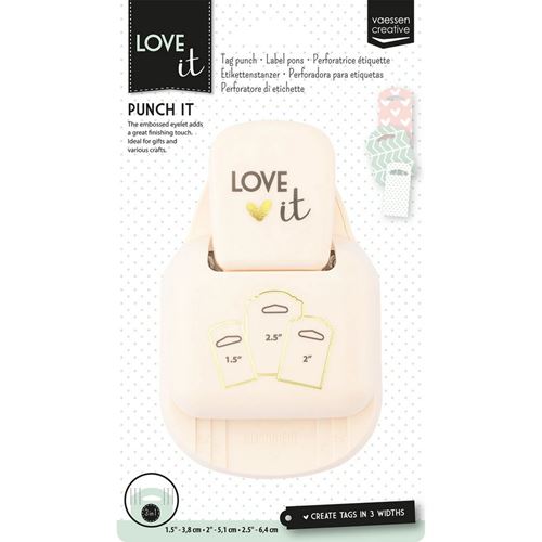 Perforatore di Etichette da Appendere 3 in 1