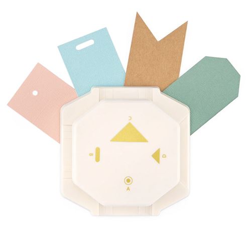 Perforatore per angoli etichette retrò