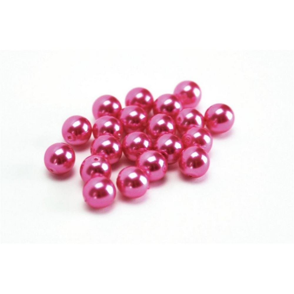 Perle Cerate di Vetro Pink