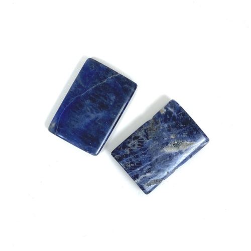 Perle Sodalite rettangolari