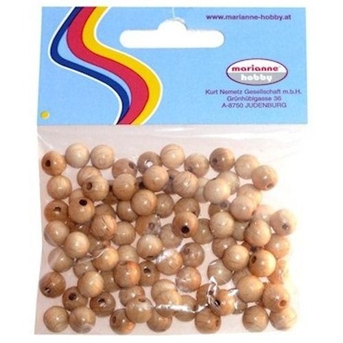 Perle in legno 8 mm
