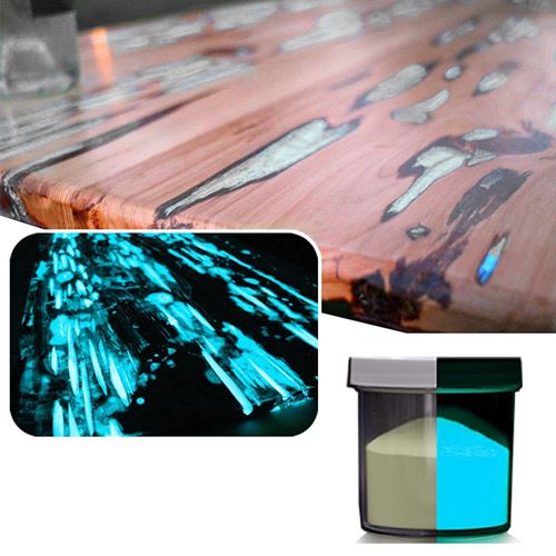 Pigmenti Fosforescenti colore azzurro