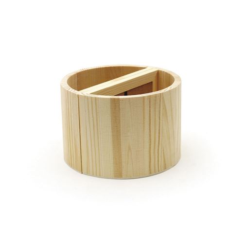 Portapenne Rotondo in Legno apribile porta foto