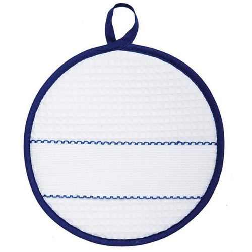 Presina da Cucina Rotonda Blu da ricamare