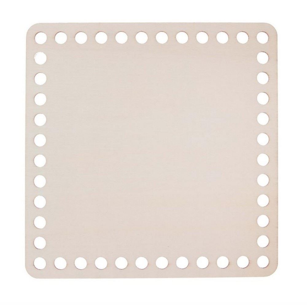 Quadrato in legno cm 15 x 15