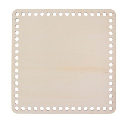 Quadrato in legno cm 20 x 20