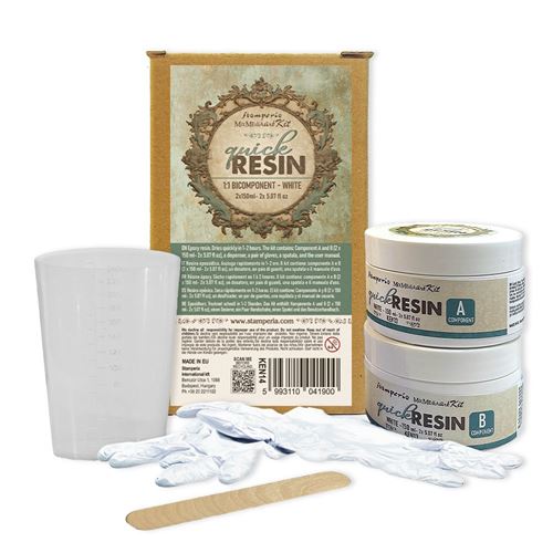Quick Resin Resina epossidica Bicomponente Stamperia