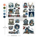 Quiet Country Blue A4 Middy Plus Transfers