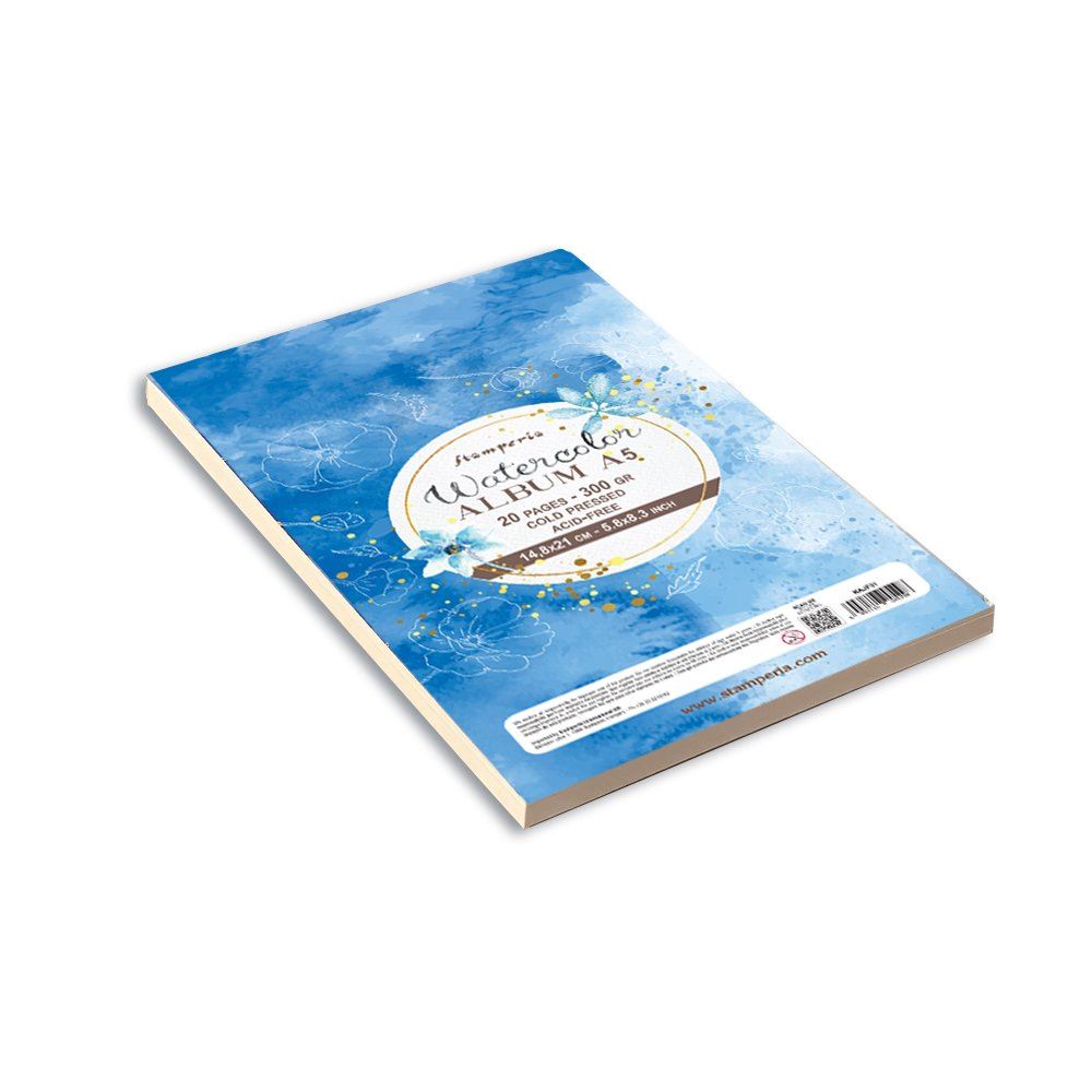 Quiet Days Watercolor album A5