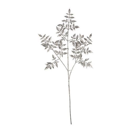 Ramo di Acacia glitter Argento