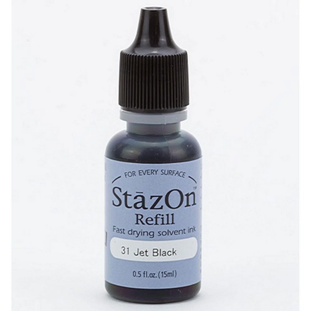Refill StazOn per tampone Jet Black