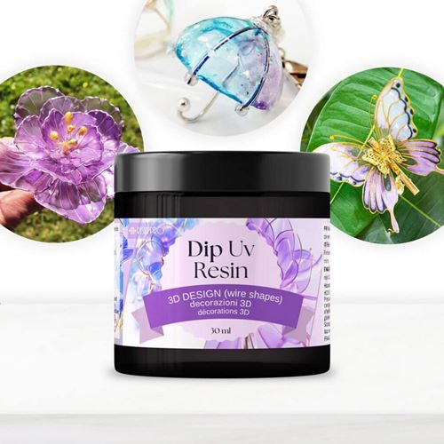 Resina DIP UV per Gioielli e Oggetti Decorativi