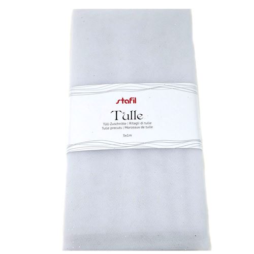 Ritagli di Tulle Bianco