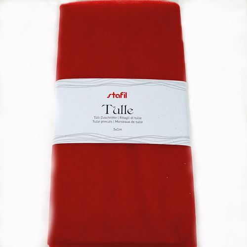 Ritagli di Tulle Rosso