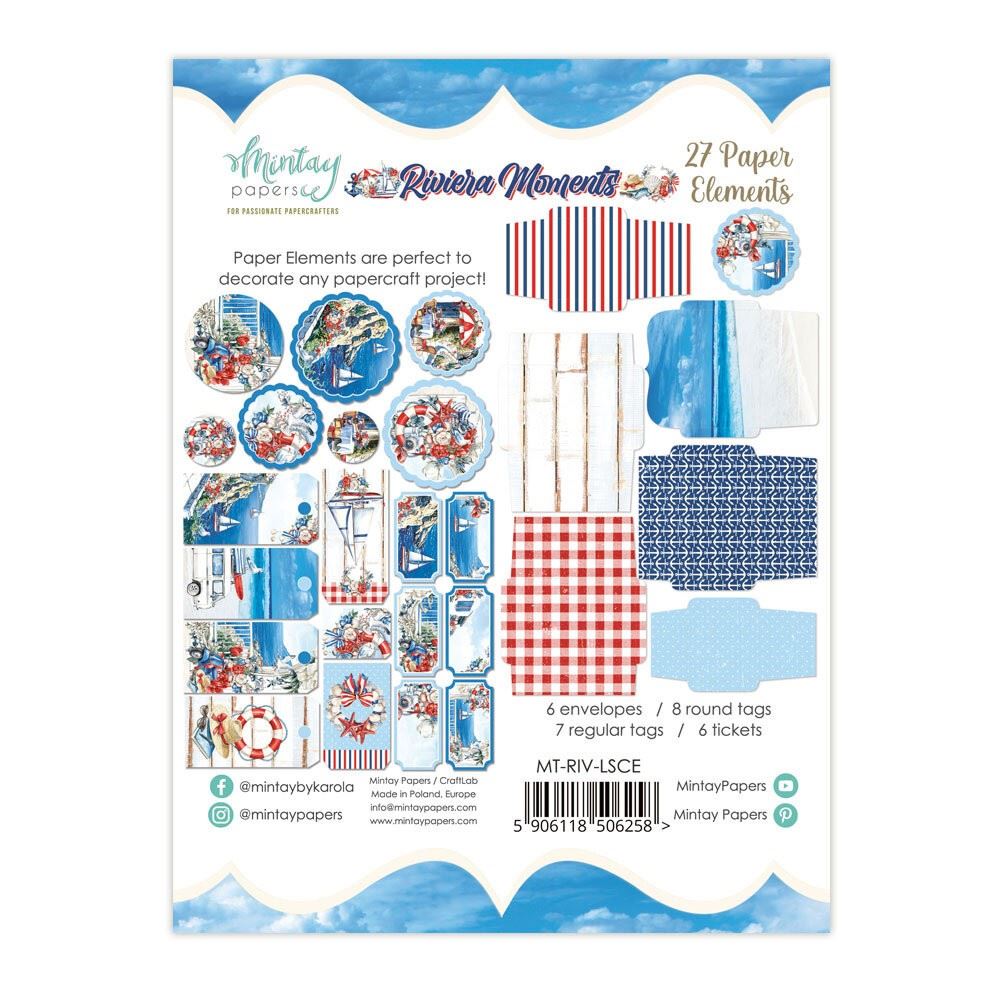Riviera Moments Paper Elements