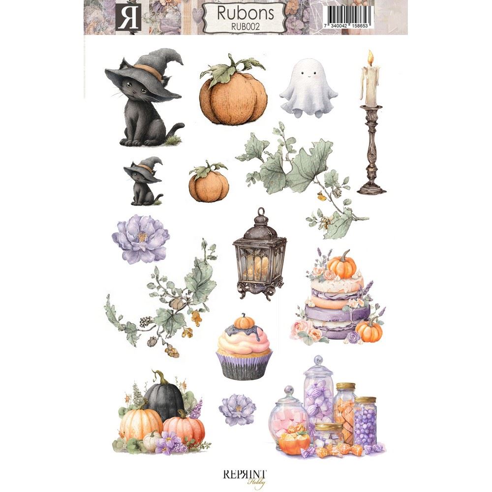 Rub On Enchanted Halloween