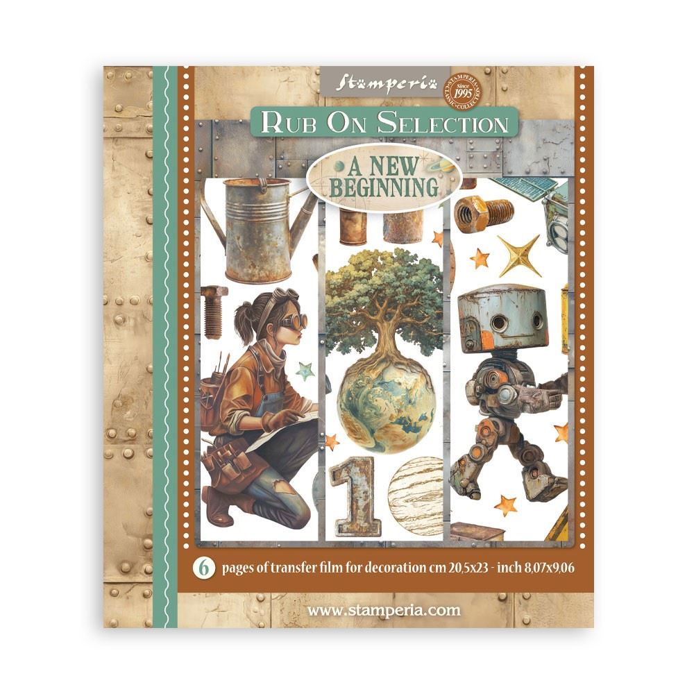 Rub On Kit A new Beginning cm 20 x 23