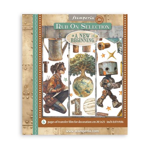 Rub On Kit A new Beginning cm 20 x 23