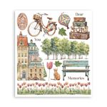 Rub On Kit Art of Travelling cm 20 x 23