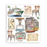 Rub On Kit Art of Travelling cm 20 x 23