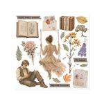 Rub On Kit Flowers and Poems