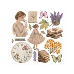 Rub On Kit Flowers and Poems