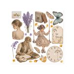 Rub On Kit Flowers and Poems