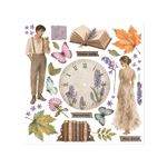 Rub On Kit Flowers and Poems