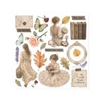 Rub On Kit Flowers and Poems