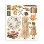 Rub On Kit Flowers and Poems cm 20 x 23