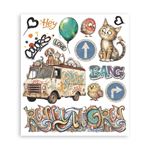 Rub On Kit Furry Friends 2 cm 20 x 23