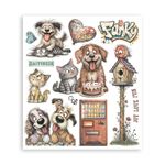 Rub On Kit Furry Friends 2 cm 20 x 23