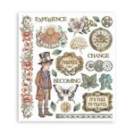 Rub On Kit Gardens of Time cm 20 x 23