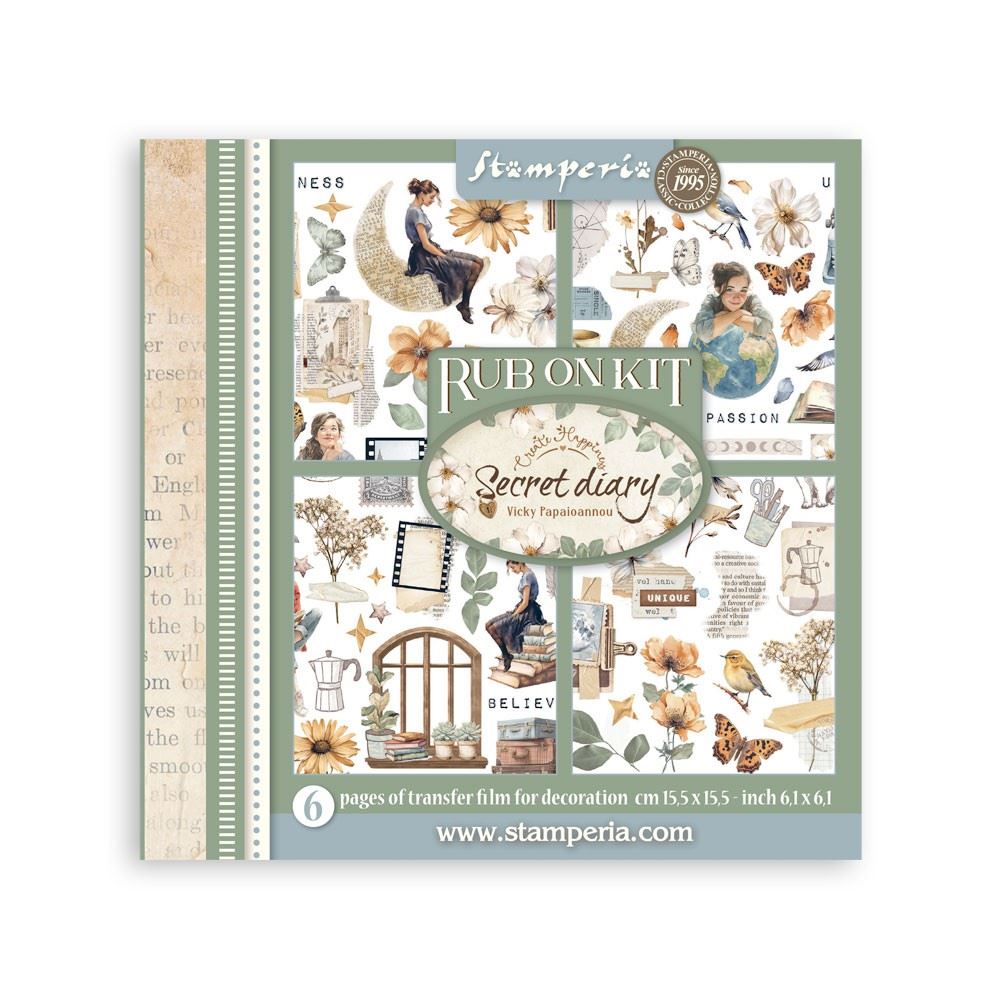 Rub On Kit Secret Diary