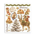 Rub On Kit Silent Night cm 20 x 23