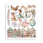 Rub On Kit Winter Magic cm 20 x 23