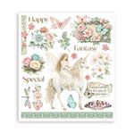 Rub On Kit Wonderland cm 20 x 23