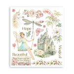 Rub On Kit Wonderland cm 20 x 23