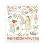 Rub On Kit Wonderland cm 20 x 23