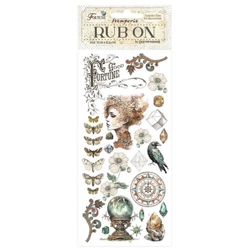 Rub-on Fortune volto Stamperia