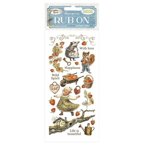 Rub-on Hidden Grove elementi Stamperia